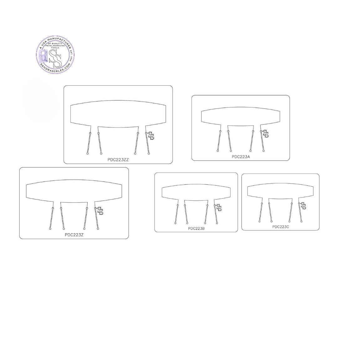 PANCAKE DIE PDC223 CUFF SQUARE TAPER